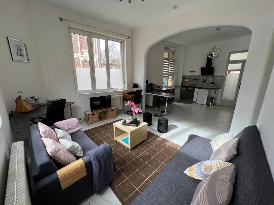Belle Maison Quartier Henriville, Proche Centre Amiens Exterior foto